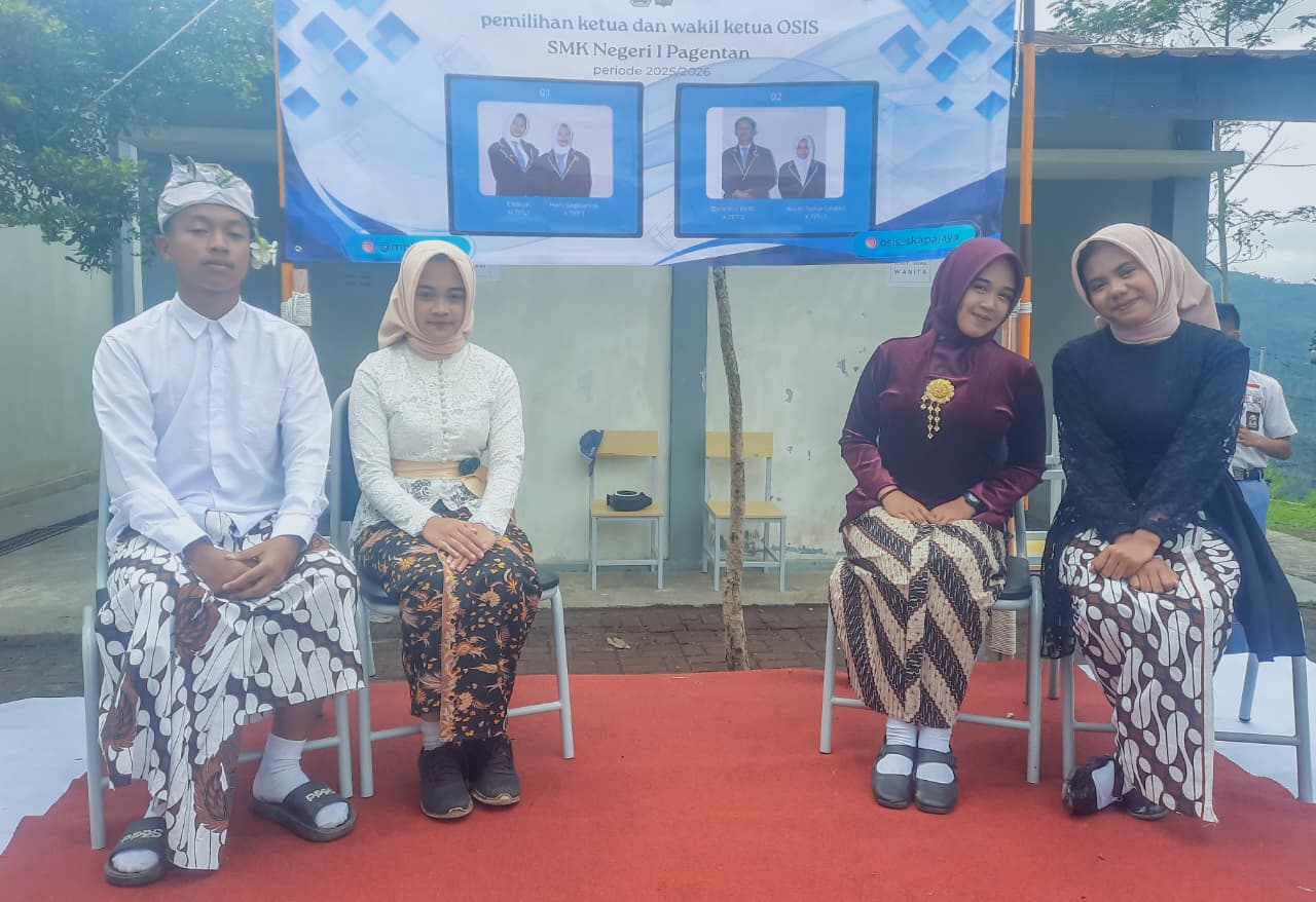 Pilihan Ketua Osis SMK Negeri 1 Pagentan Sebagai Sarana Pembelajaran Demokrasi Bagi Peserta Didik